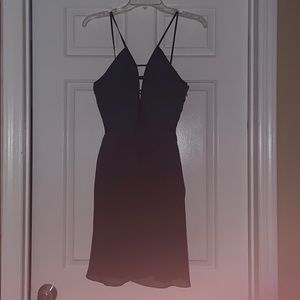 Blue-Black Ombré Dress